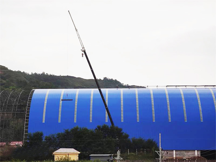 乐陵煤棚网架工程